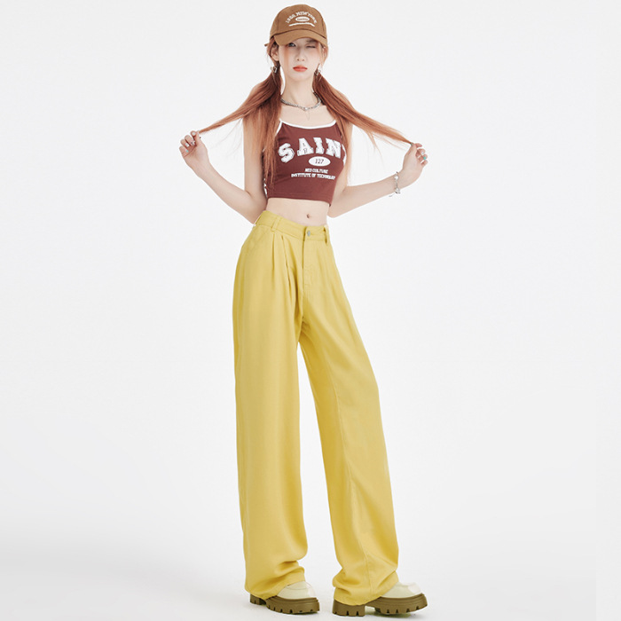 Womens Bottoms |  Amadi Wide Leg Trousers Bottoms Bottoms