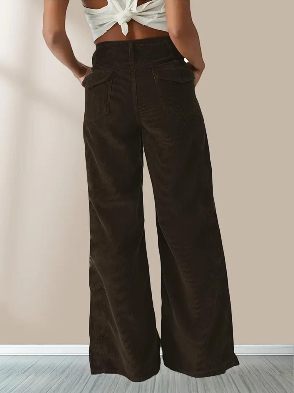 Womens Bottoms |  Colette Corduroy Wide-Leg Pants Bottoms Bottoms