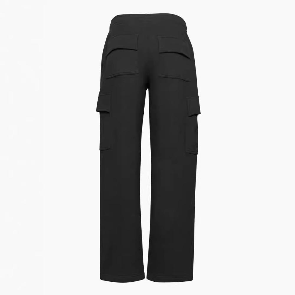 Womens Bottoms |  Delancey Satin-Trimmed Cargo Joggers Bottoms BLACK