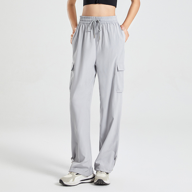 Womens Bottoms |  Linen-Blend Patch-Pocket Ankle Pant Bottoms Bottoms