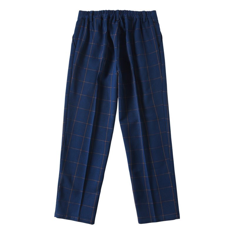 Womens Bottoms |  Old Mate Check Pants Bottoms BLUE