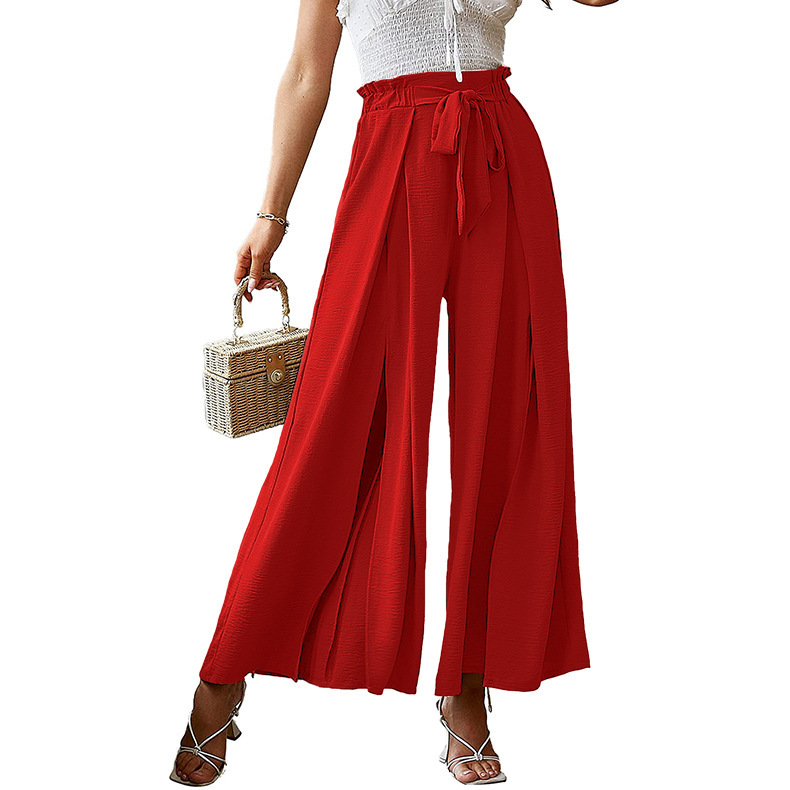 Womens Bottoms |  Pleated Wide Leg Pant Bottoms Bottoms