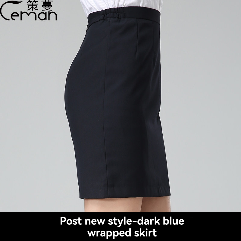 Womens Bottoms |  Plus Belted Seamed Pencil Skirt – Fit To Flatter Bottoms Bottoms