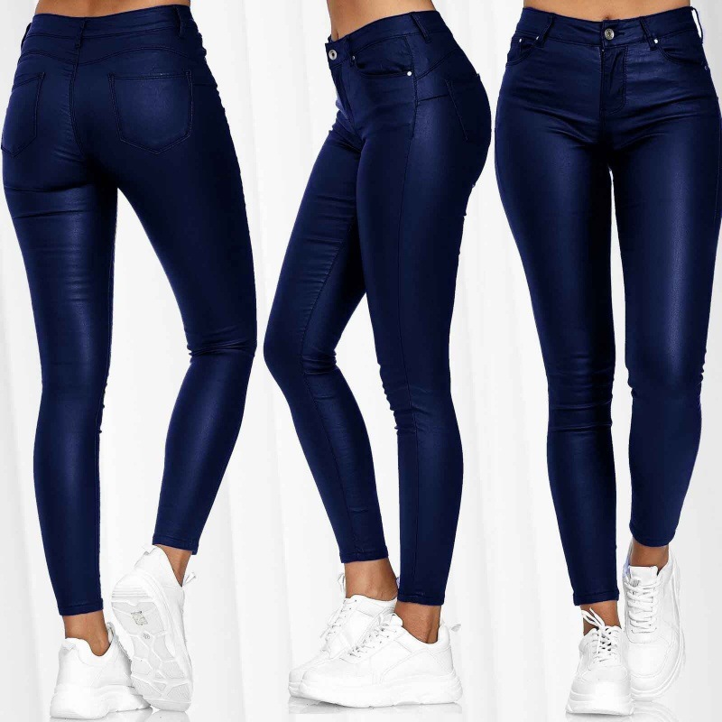 Womens Bottoms |  Plus Coated Skinny Pant Bottoms Bottoms