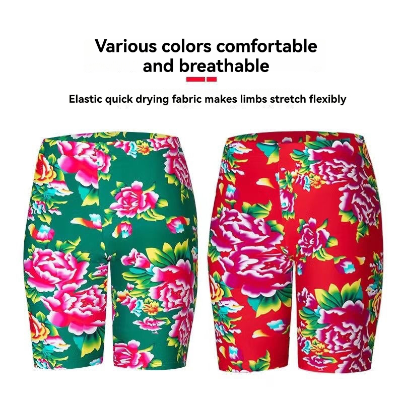 Womens Bottoms |  Plus Floral Patchwork Bootcut Pant Bottoms Bottoms