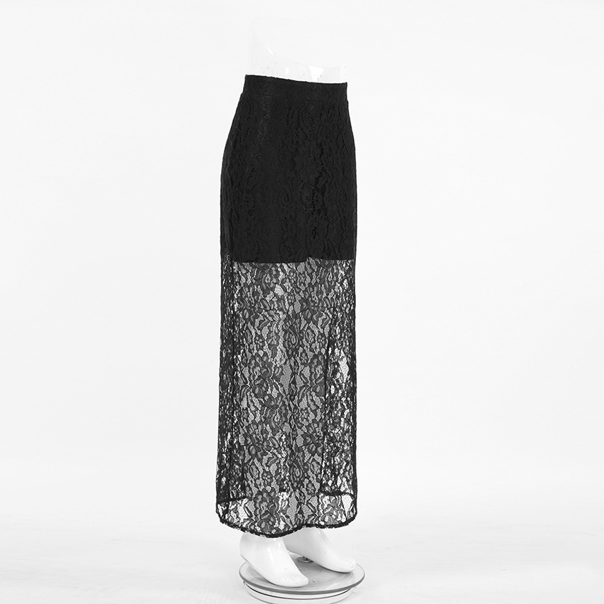 Womens Bottoms |  Plus Lace Tulle Midi Skirt Bottoms Bottoms