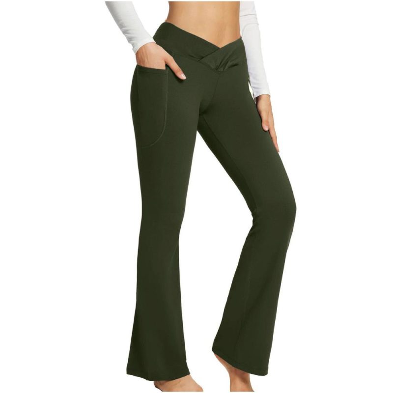 Womens Bottoms |  Plus Ponte Bootcut High Rise Pant Bottoms Bottoms