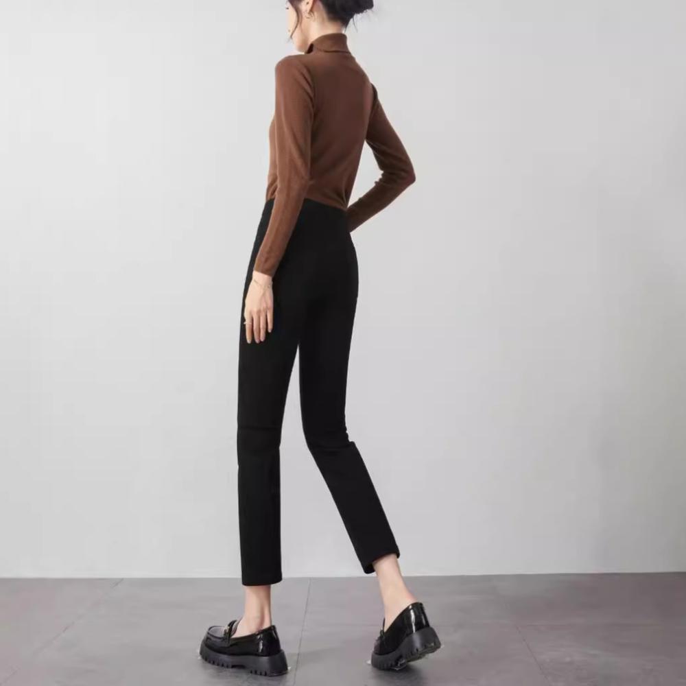 Womens Bottoms |  Plus Ponte Straight Fit Pant Bottoms Bottoms