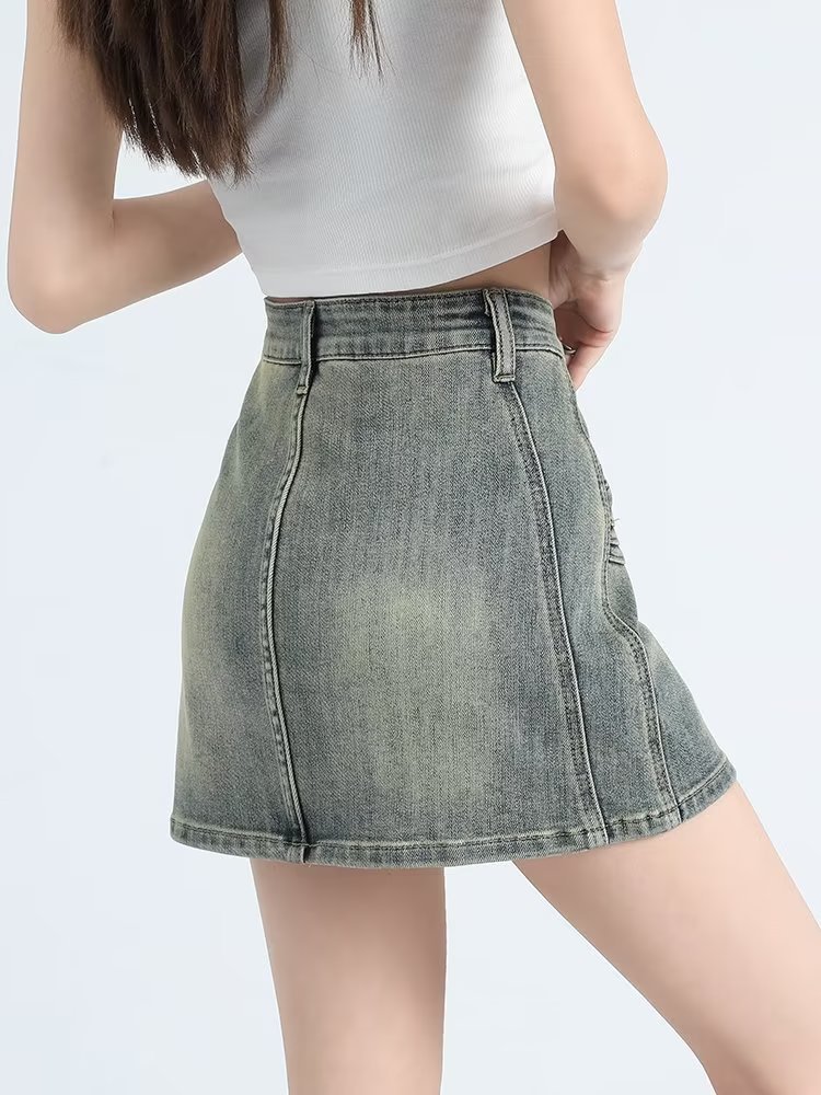 Womens Bottoms |  Runaway Denim Mini Skirt Bottoms Bottoms