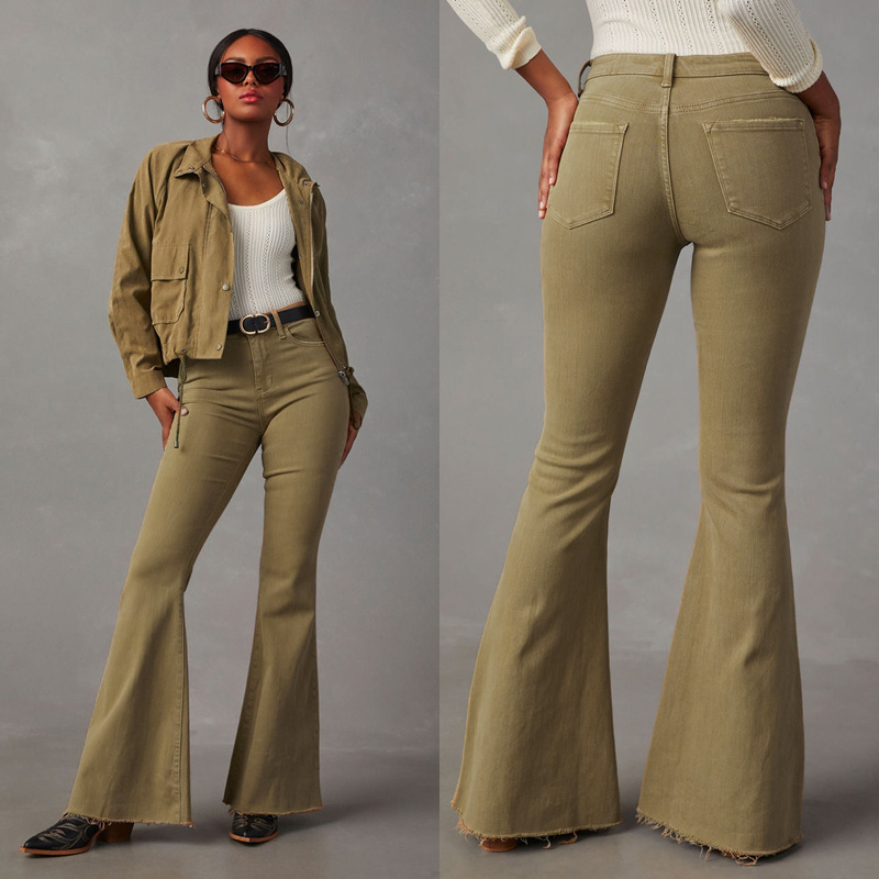 Womens Bottoms |  The Icon Flare Corduroy Pants Bottoms Bottoms