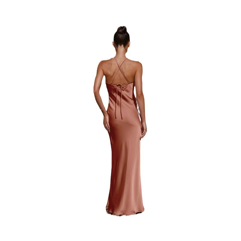 Womens Dresses & Jumpsuits |  Pin Tuck Cup Detail Slip Midi Dress Clothing Dresses & Jumpsuits