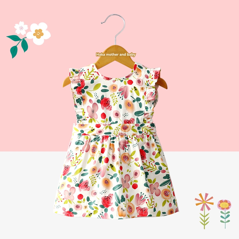 Womens Dresses & Jumpsuits |  Ruffle Floral Mini Dress Clothing Dresses & Jumpsuits