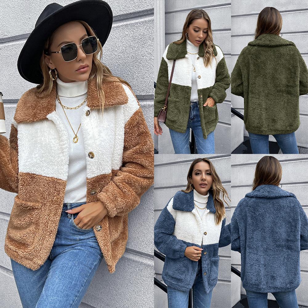 Womens Jackets + Coats |  Kerry Faux Fur Patchwork Jacket Clothing Jackets + Coats