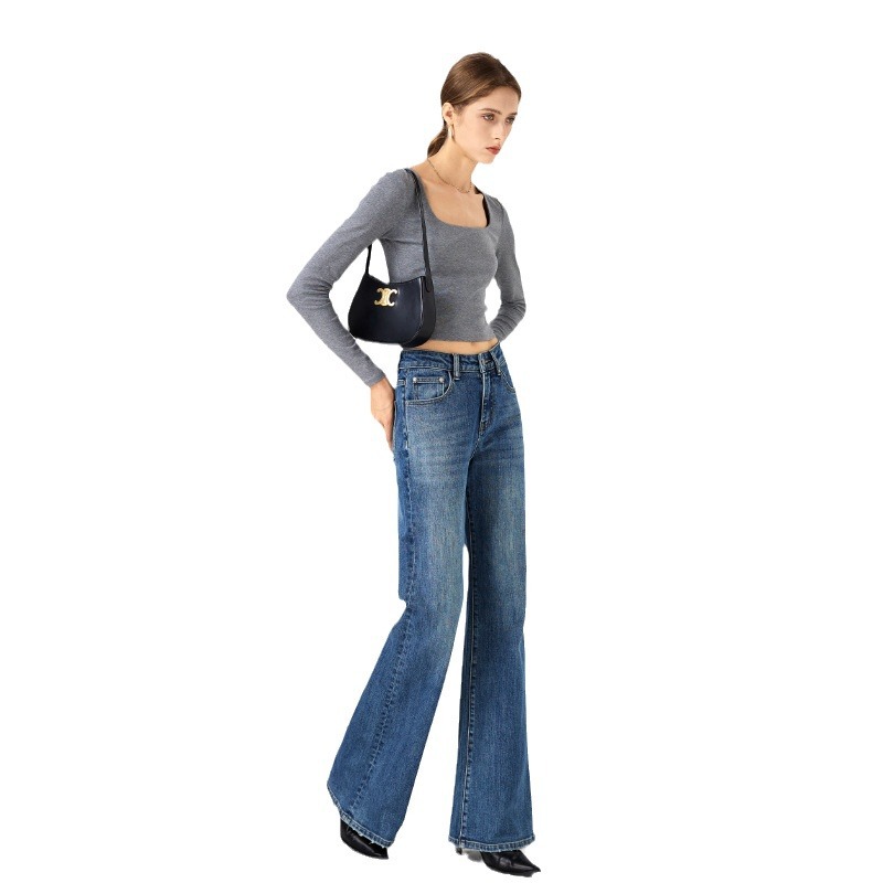 Womens Jeans |  Amelia High-Rise Flares Clothing Allure