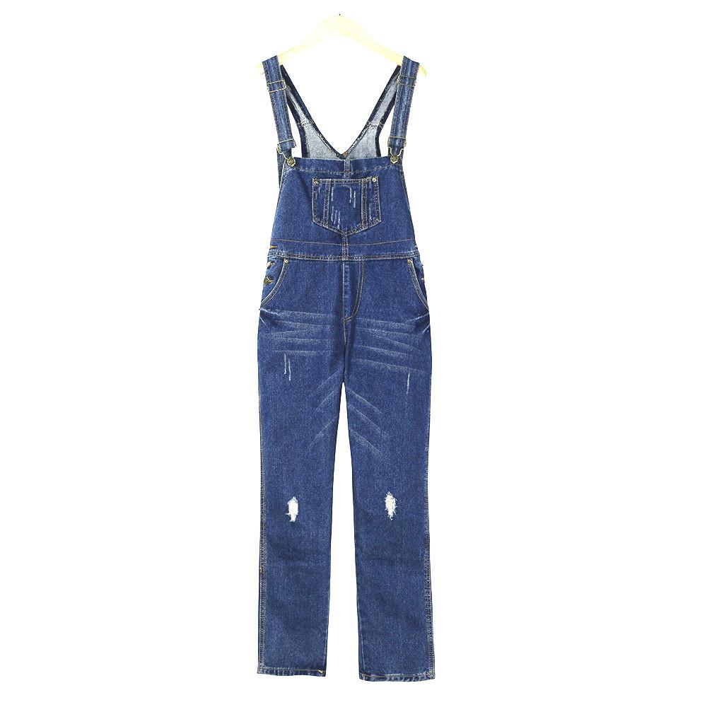 Womens Jeans |  Baggy Boyfriend Overalls Clothing Denim Medium