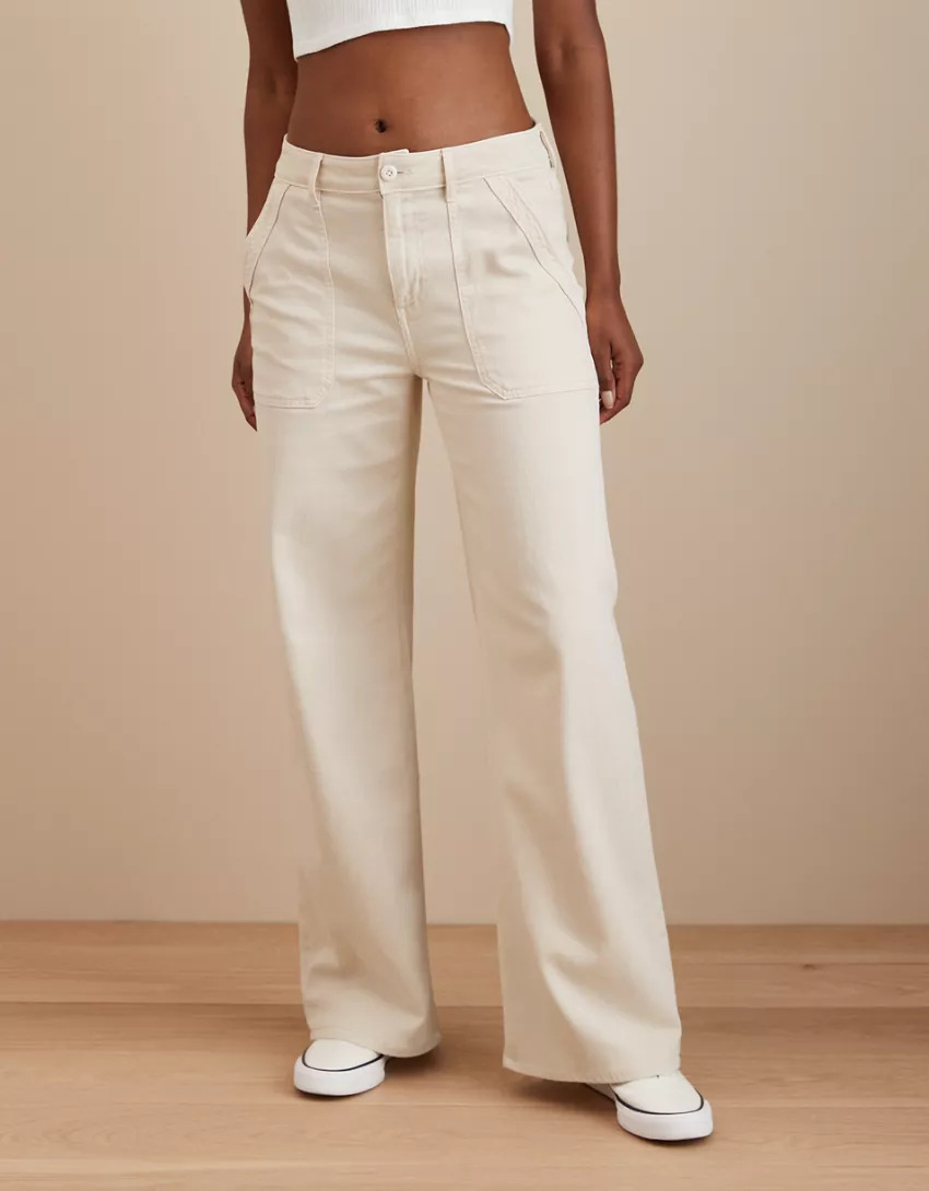 Womens Jeans |  The Skipper Cropped Wide Leg Jeans Clothing Jeans