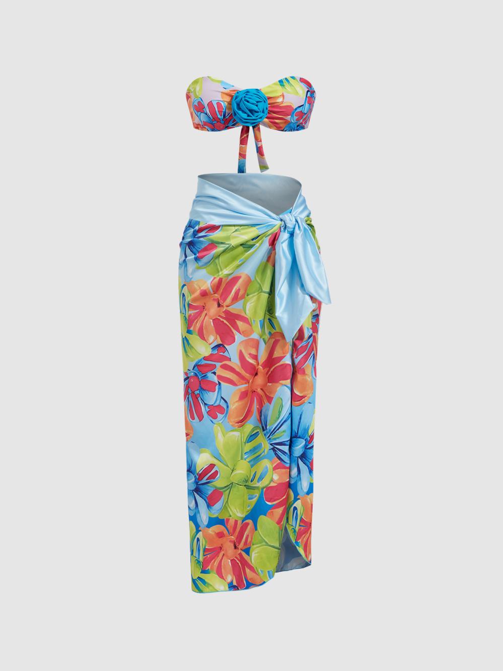 Womens Plus |  Printed Slip Dress Clothing Plus