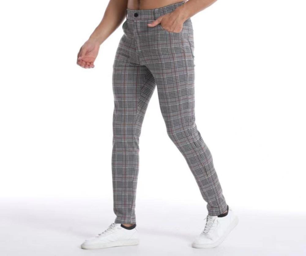 Womens Suiting |  Fashion To Figure – Slim Fit Plaid Pants Bottoms Bottoms