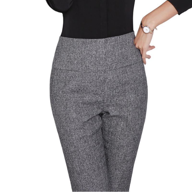 Womens Suiting |  High Rise Metallic Accent Pant Bottoms Bottoms