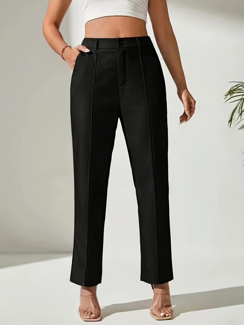 Womens Suiting |  Petite Tailored Straight Leg Pants Clothing Suiting