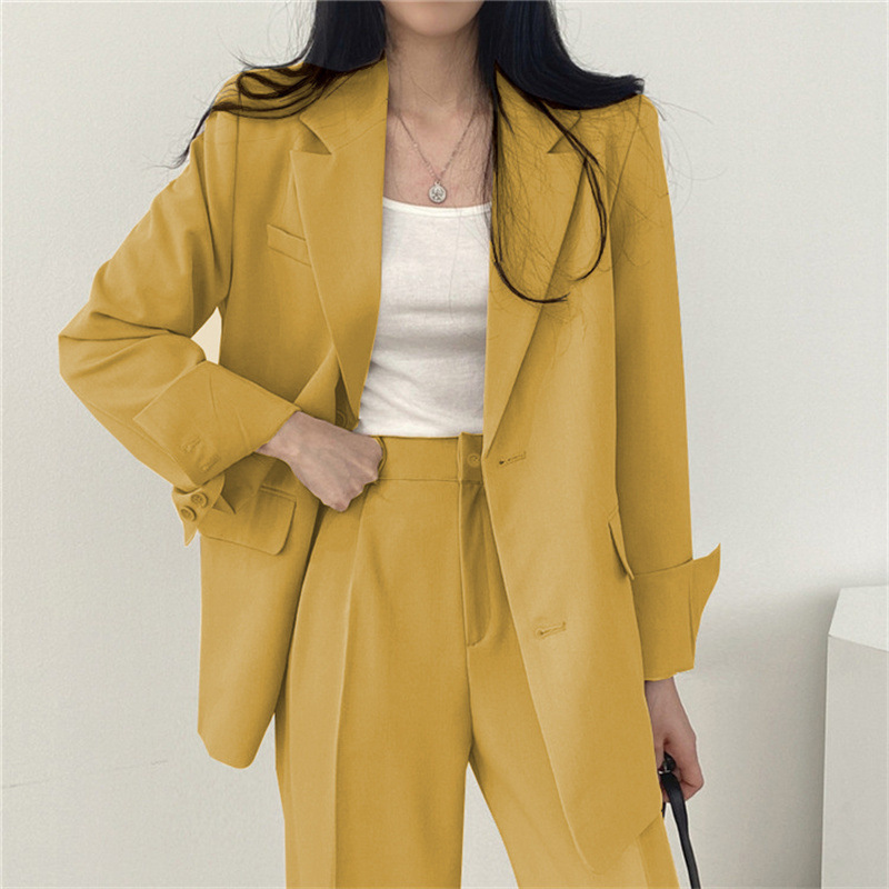 Womens Suiting |  Plus Oversized Single-Button Crepe Blazer Clothing Suiting