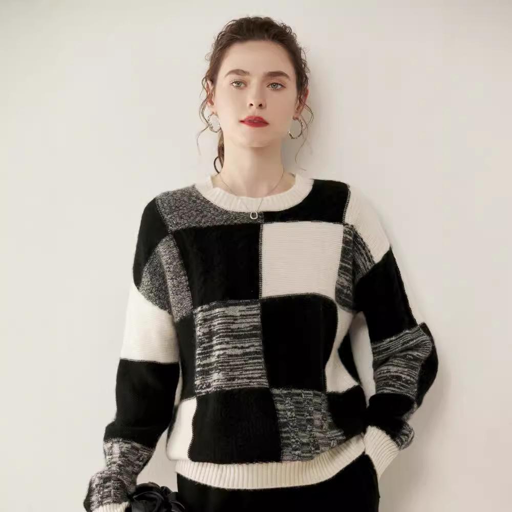 Womens Sweaters + Sweatshirts |  Greta Geometric Sweater Clothing Multi